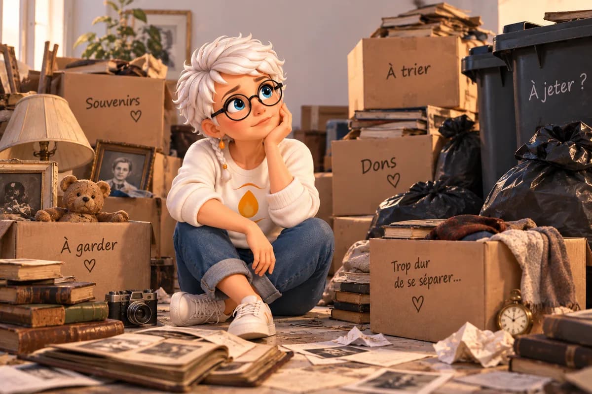 Illustration de l'article : Vider une maison chargée de souvenirs c’est effacer sa propre histoire